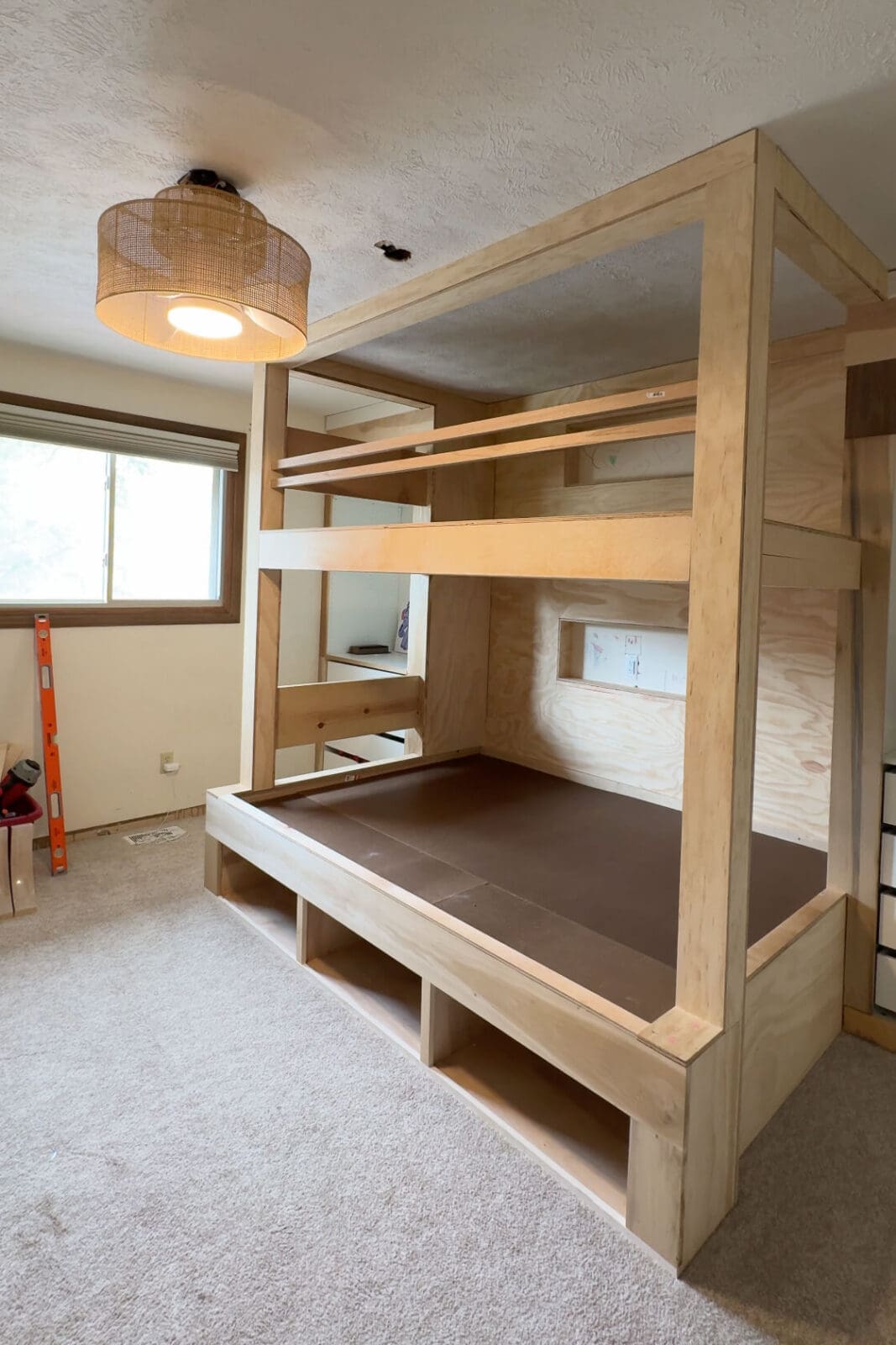 Building DIY Bunk Beds for My Girls Part 2 | Crystel Montenegro Home